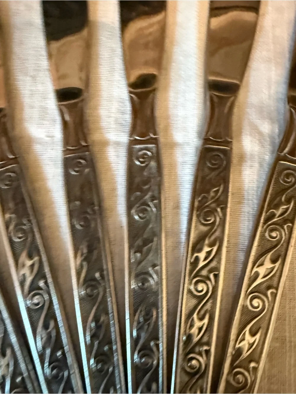 Vintage Oxford Hall Palo Alto Butter Table Knife Set - 6 Piece